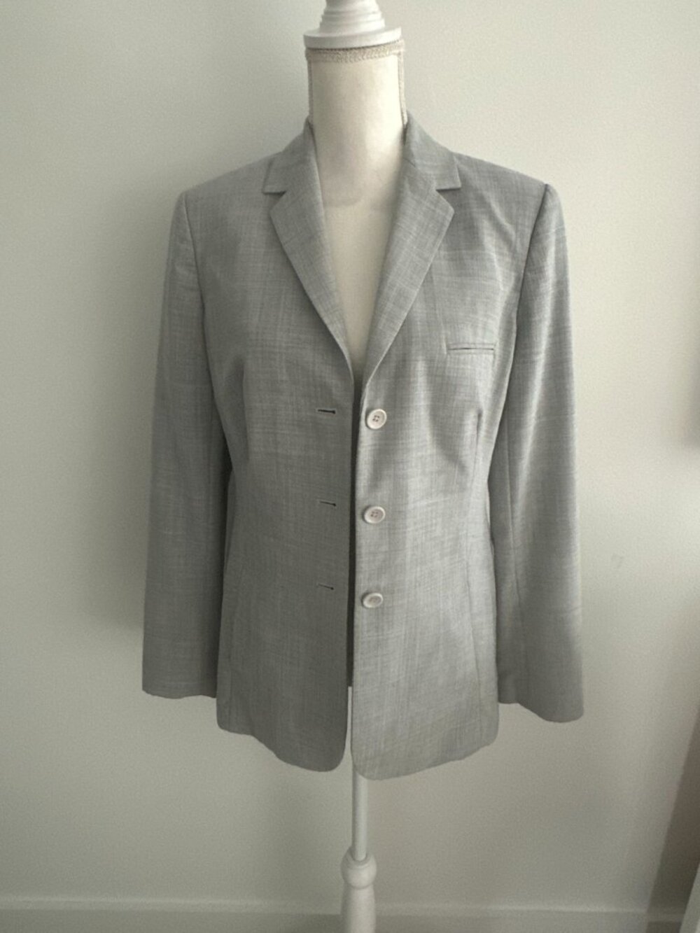 VICTORIAS SECRET Body by Victoria Gray Blazer Jacket Size 10